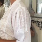 blusa vintage bordada em cambraia det02
