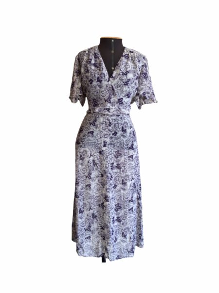 vestido vintage, vestido vintage anos 70, 1970`s, vestido vintage floral, vestido vintage laço, vestido vintage longo, vintage, anos 1970, roupa anos 70, brechó vintage, brechó online, brechó retrô, D