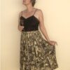 saia vintage anos 80, saia vintage pregueada, saia vintage cea, 1980`s, saia vintage, vintage boutique,03