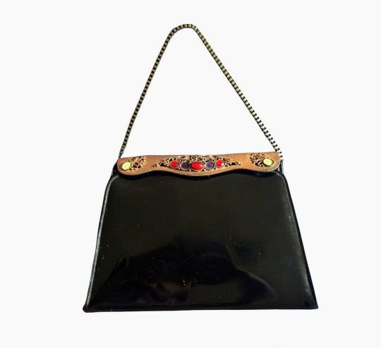bolsa anos 60, bolsa vintage 1960, bolsa de mão vintage, bolsa em verniz vintage, anos 60, vintage boutique, vintage shop, brechó vintage, bolsa de mão vintage