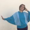 Blusa vintage anos 70, blusa vintage, sueter vintage, manga morcego, 1970, 02