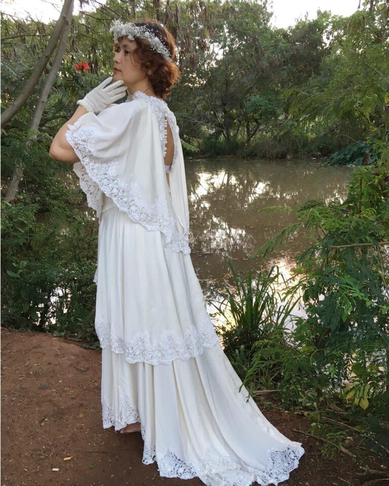 Vestido de noiva anos 70 Idílio - Que Chuchu