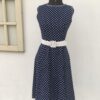 vestido ladylike bolinhas, vestido retrô, vestido anos 50, 01