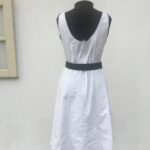 vestido ladylike branco , vestido retrô, vestido anos 50