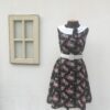 vestido ladylike floral , vestido retrô, vestido anos 50, 01