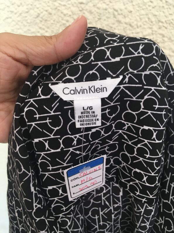 camisa calvin klein, camisa retrô, camisa feminina, brechó online, brechó vintage,9