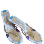 Tamanco Emilio Pucci, tamanco pucci, brecho vintage, brecho online,3