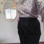 camisa vintage anos 80 floral liberty ..