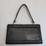 bolsa vintage anos 50 croco 1