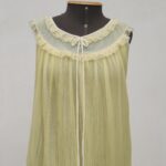 camisola vintage plissada amarela 3