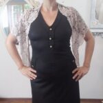 vestido preto vintage italiano 7