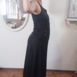 vestido preto vintage italiano 7