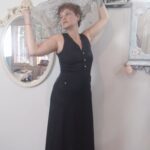 vestido preto vintage italiano 7