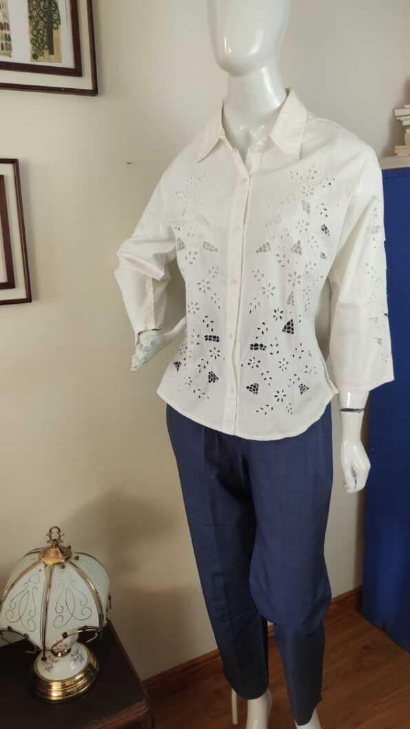 camisa vintage bordada