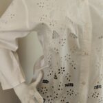 camisa vintage bordada a