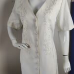 vestido vintage anos 80