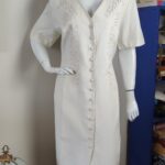 vestido vintage anos 80