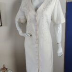 vestido vintage anos 80