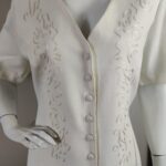 vestido vintage anos 80