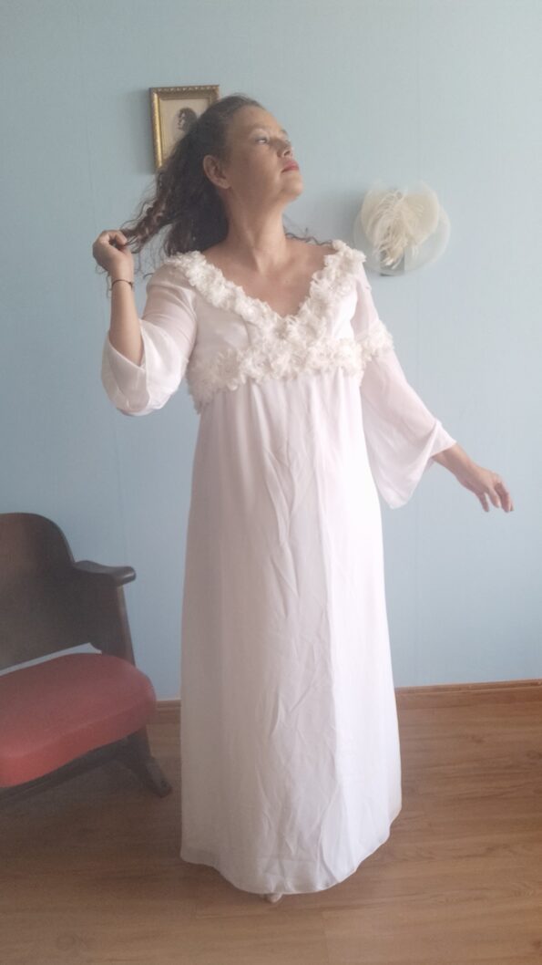 VESTIDO VINTAGE ANOS 70..