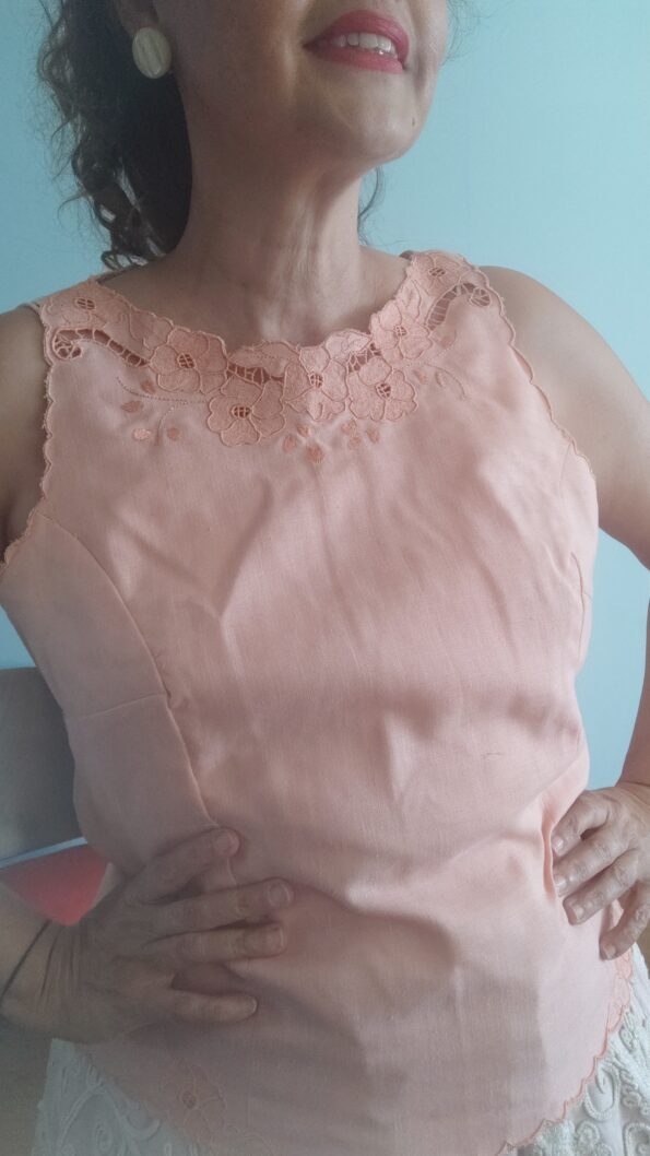 blusa vintage richelieu.
