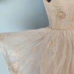 vestido vintage bordado