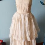 vestido vintage bordado