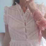 vestido vintage laise