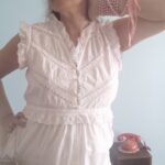 vestido vintage laise