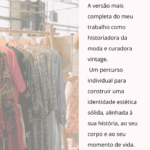 Atlas do Seu Estilo, Edição Premium Arte, memória e moda vintage para revelar quem você é em sua versão mais completa