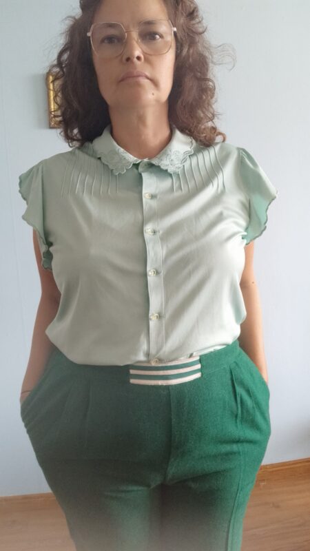 blusa vintage 1970