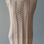 blusa vintage em tricô d