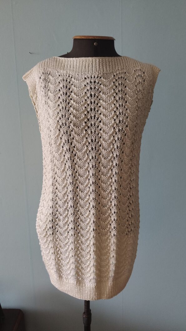 blusa vintage em tricô