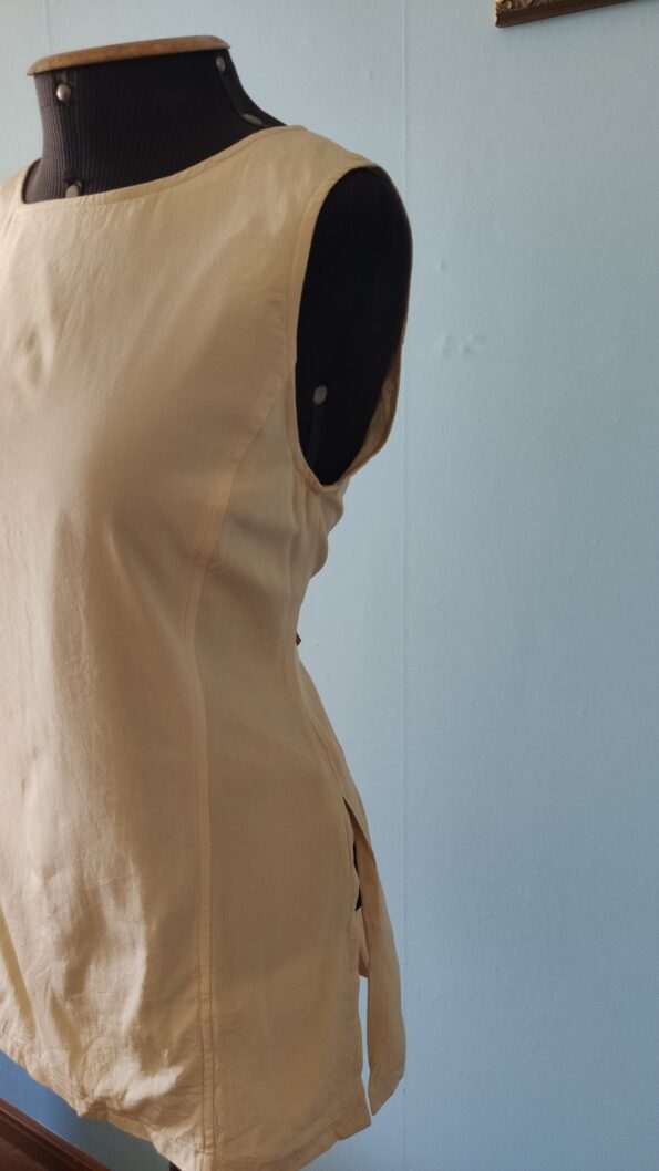 blusa vintage seda a