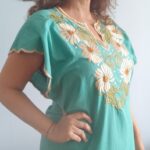 kaftan bordado vintage f