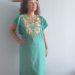 kaftan bordado vintage f