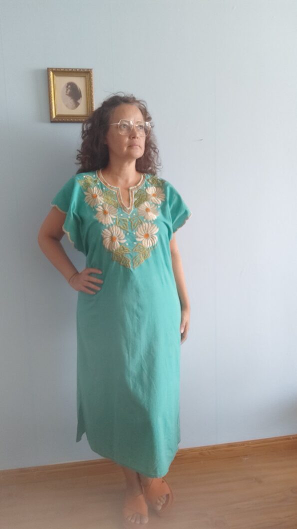 kaftan bordado vintage b