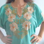 kaftan bordado vintage f