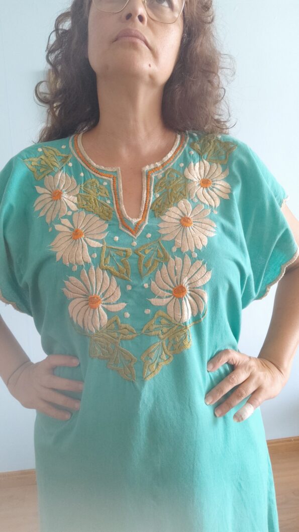kaftan bordado vintage c