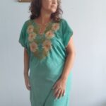 kaftan bordado vintage f