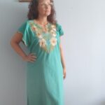 kaftan bordado vintage f