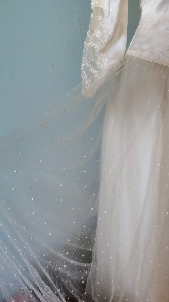 vestido noiva anos 80;.