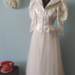 vestido noiva anos 80..