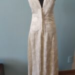 vestido vintage anos 70