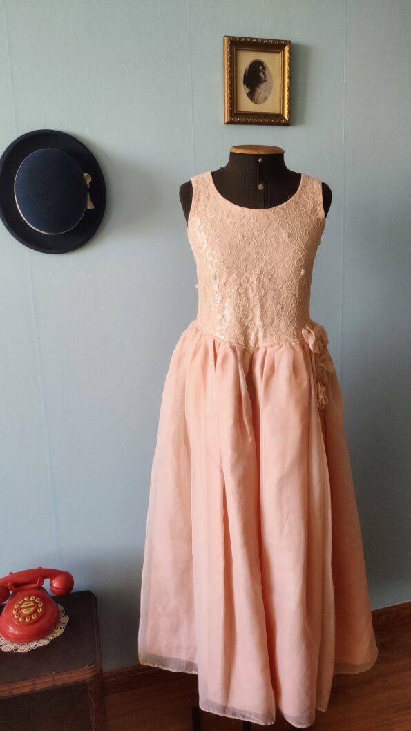 vestido vintage debutante,