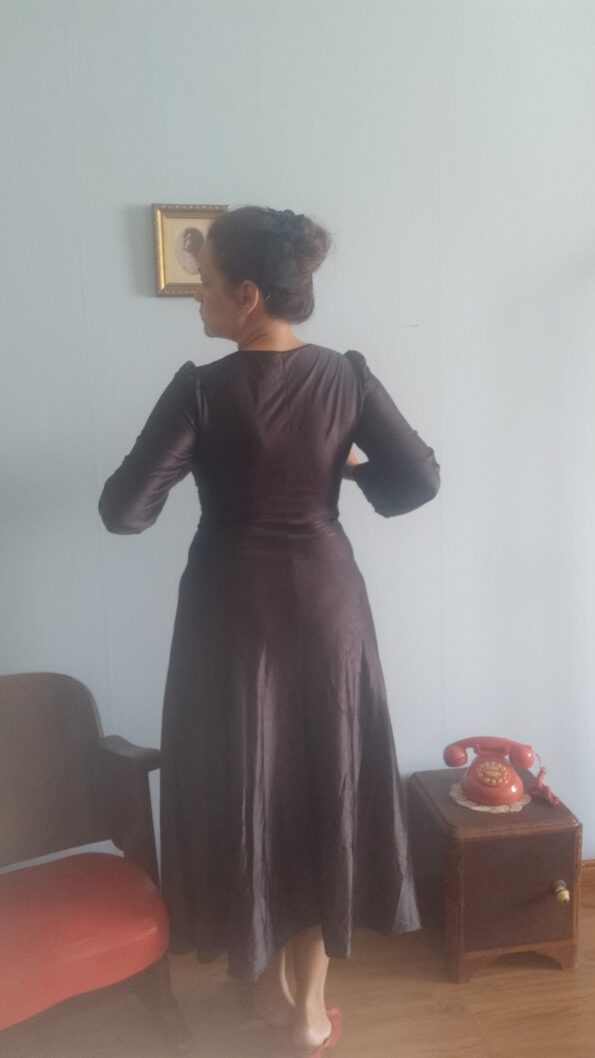 camisola vintage anos 70 preta c