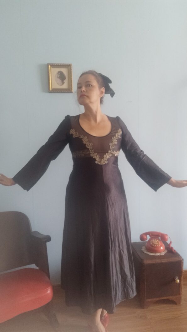 camisola vintage anos 70 preta d