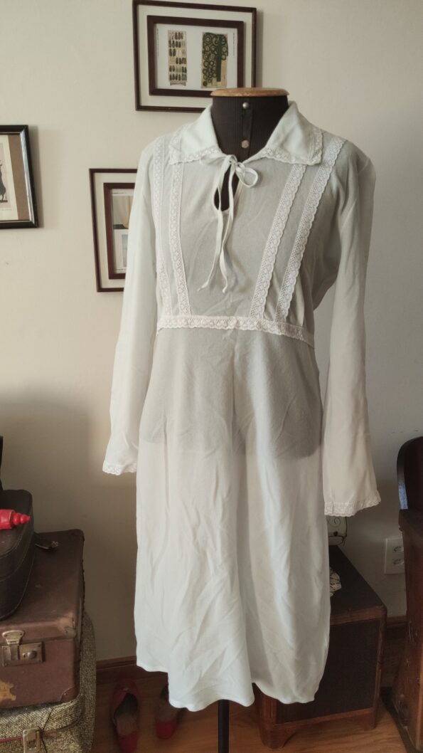 camisola vintage inverno azul