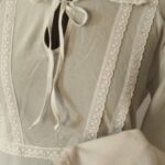 camisola vintage inverno azul