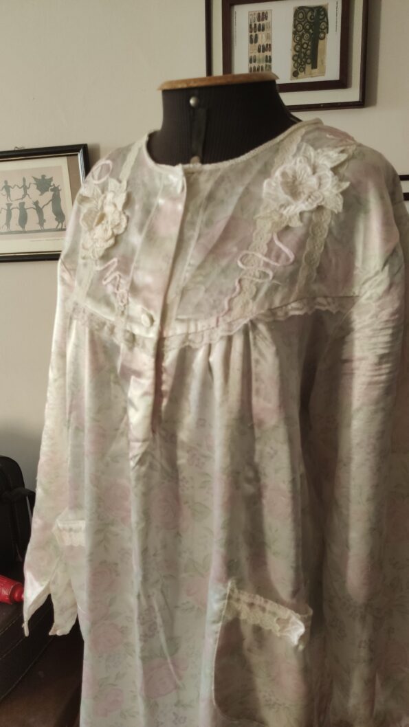 camisola vintage inverno cetim.